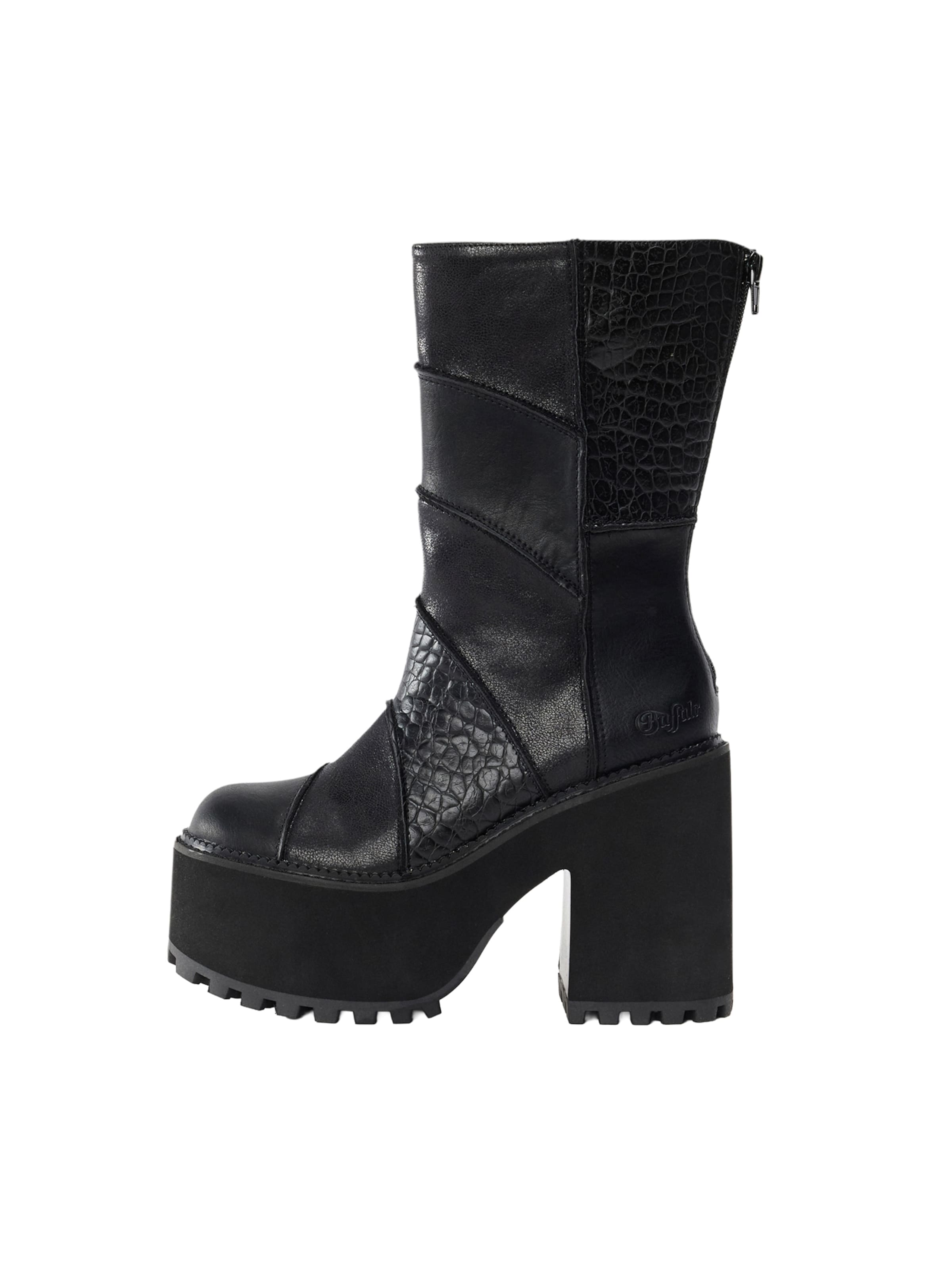 BUFFALO Saappaat 'Killah' värissä musta: etupuoli