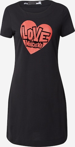 Abito di Love Moschino in nero: frontale