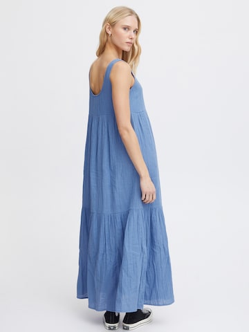 ICHI Letní šaty 'FOXA' – modrá
