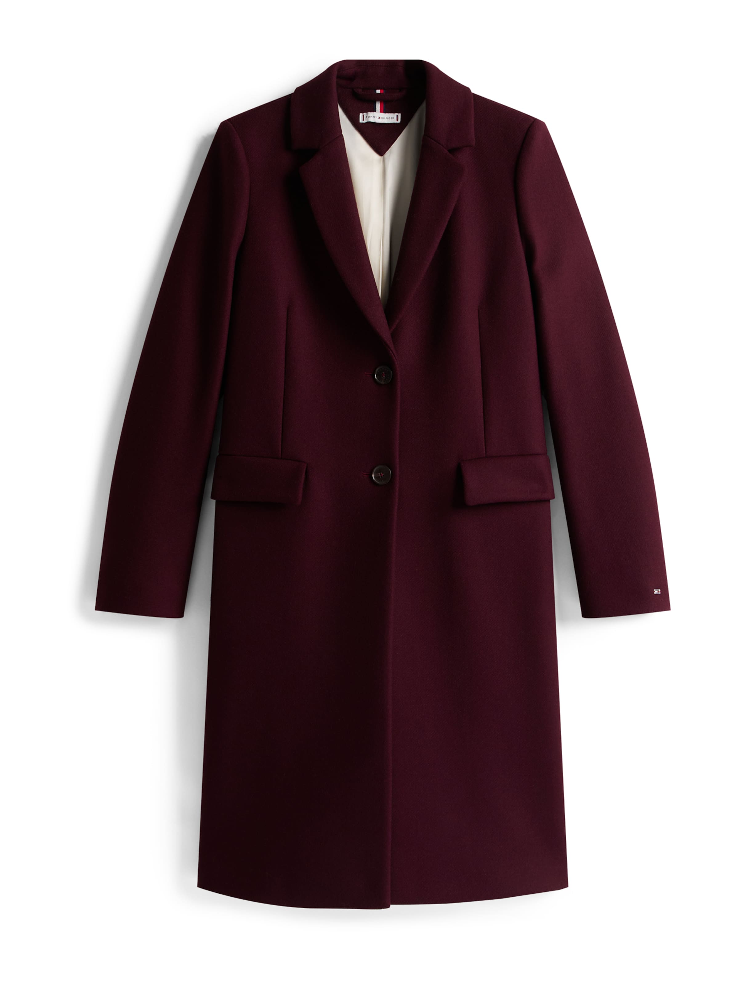 TOMMY HILFIGER Демисезонное пальто в Красный: спереди