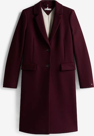 Manteau mi-saison TOMMY HILFIGER en rouge : devant