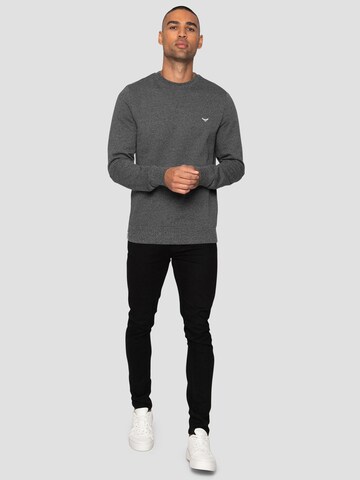 Threadbare Sweatshirt 'Satsuma' in Grau