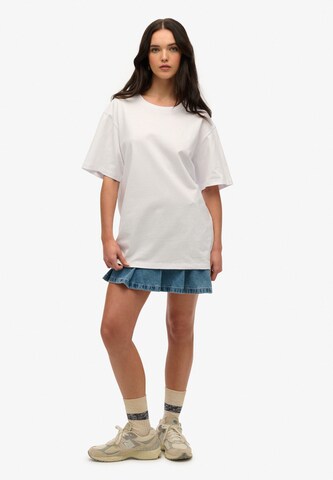 Superdry Oversized shirt in Wit