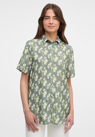 ETERNA Blouse in Groen: voorkant