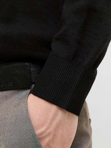 JACK & JONES Pulóver - fekete