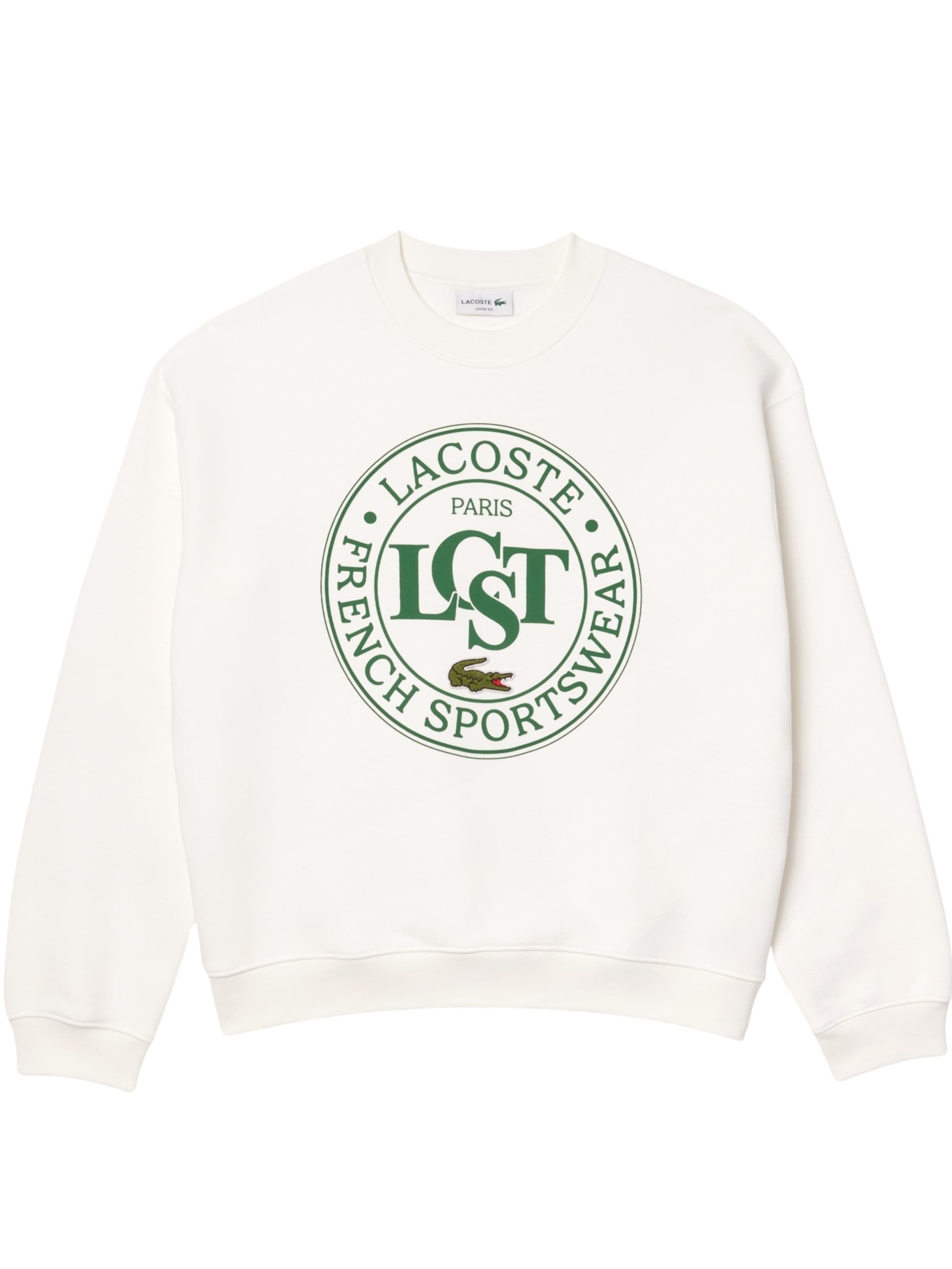 LACOSTE Dressipluus, värv valge: eest vaates