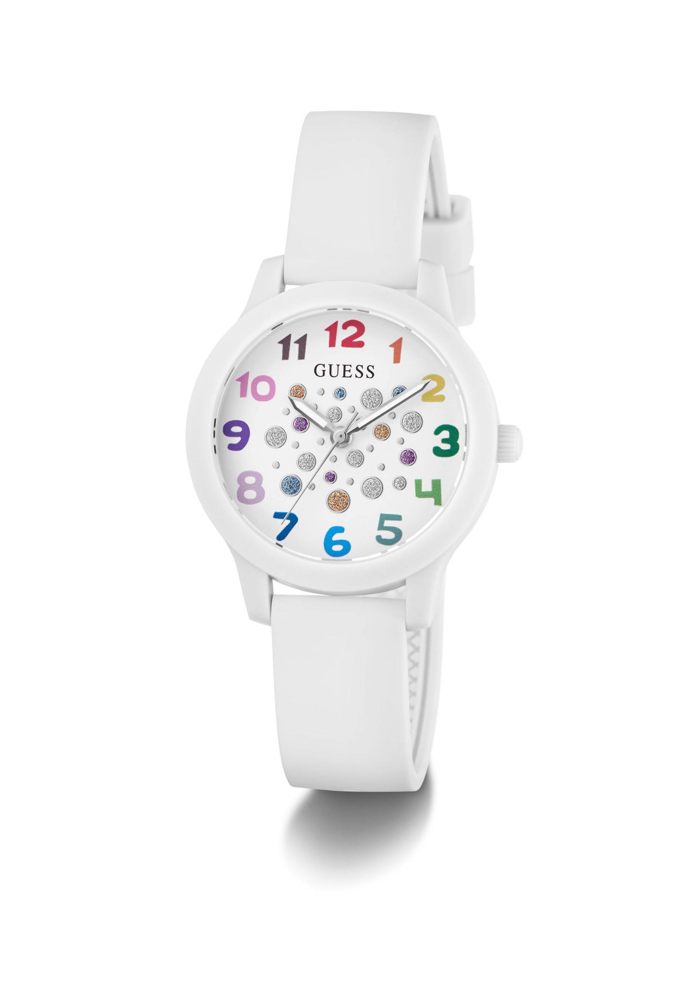 GUESS Analoguhr'TINK' in Weiß