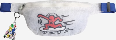 KIPLING Belt bag 'FRESH' in Light grey / Pastel red / Black / White, Item view