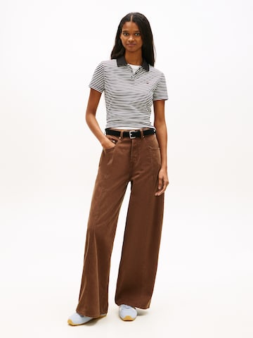 Tommy Jeans Tričko 'ESSENTIAL' - Čierna