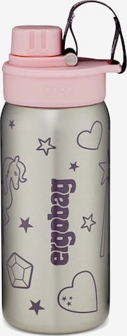 ergobag Trinkflasche 'Trinkflasche Edelstahl Trinkflasche' in Pink: Vorderseite