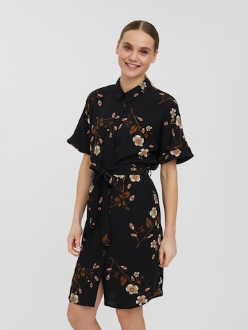 VERO MODA Kjole i sort: forside