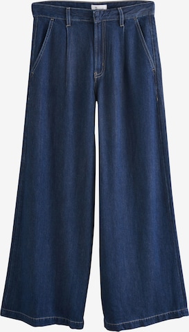 mėlyna Next Plačios klešnės Džinsai su kantu: priekis