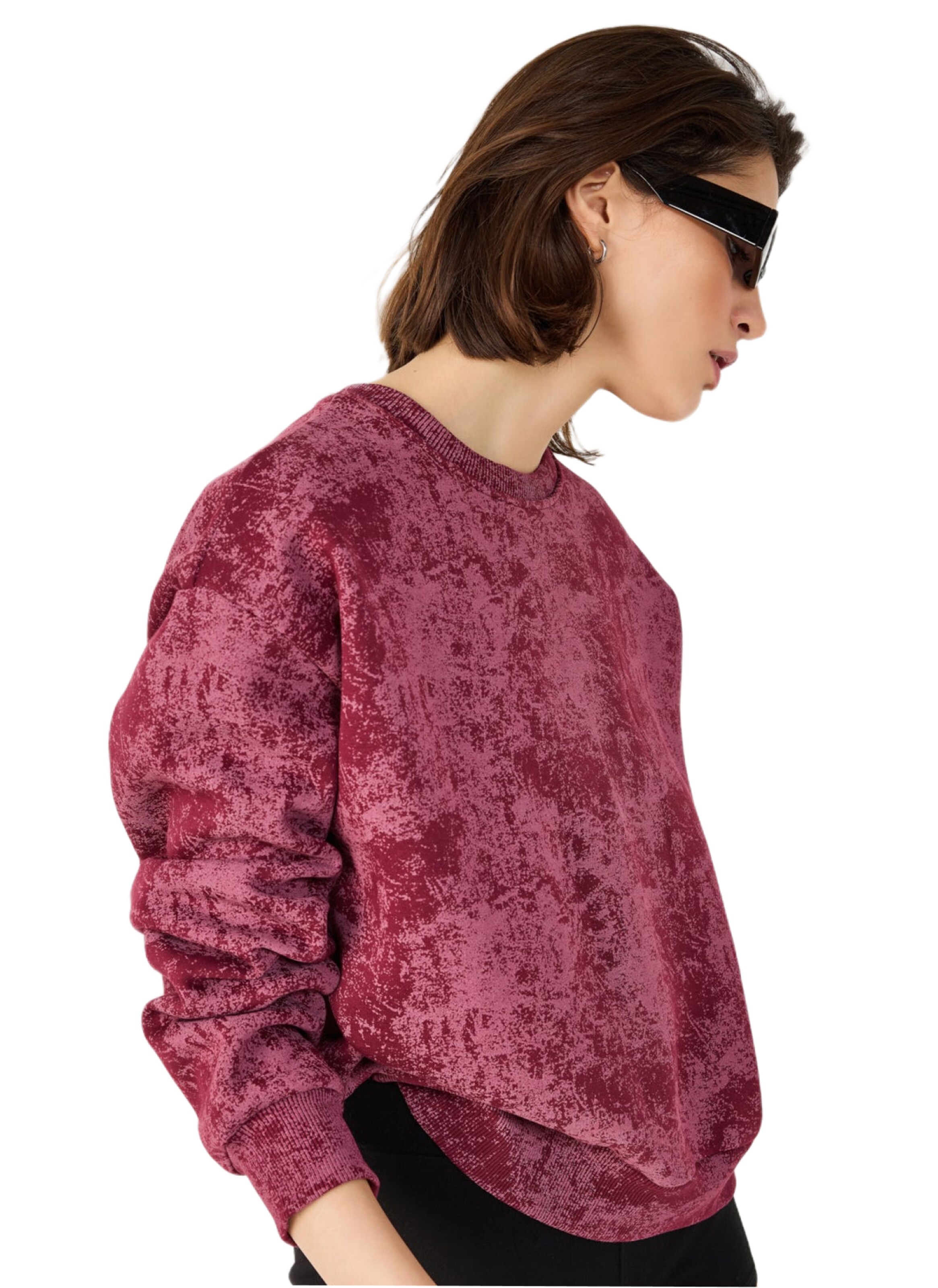 No Matter What Sweatshirt in Red