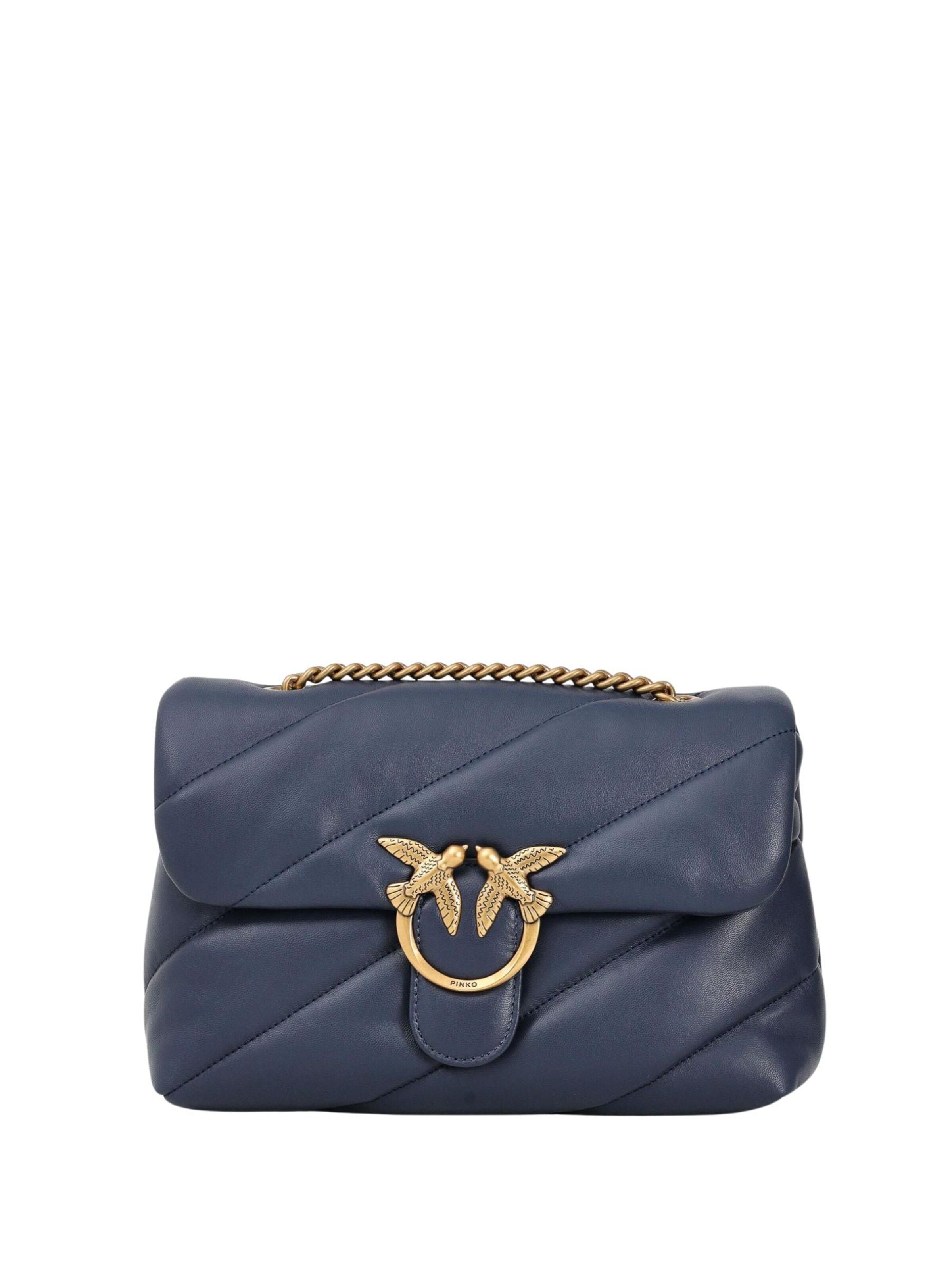 PINKO - Malas de tiracolo 'Pinko Sacs à main Love Puff Classic Cl Sheep Nap Bleu' em azul: frente