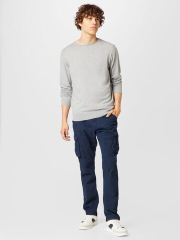 INDICODE JEANS Pullover in Grau