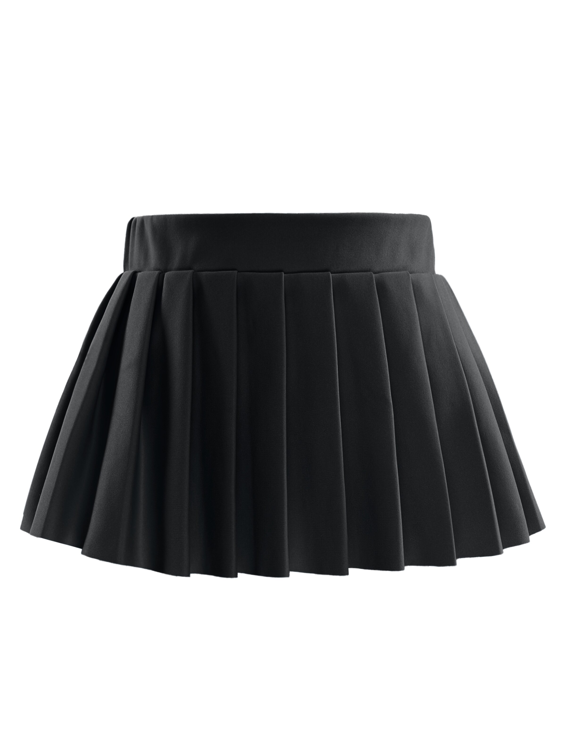 Zapaka Skirt in Black: front
