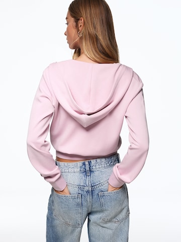 Bershka Sweatjacke in Pink