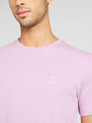 T-Shirt 'Tales' BOSS en violet