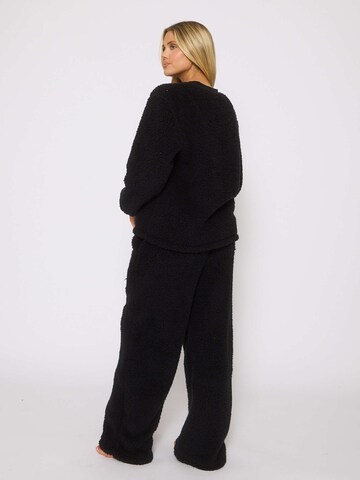 Loungeable Hausanzug in Schwarz