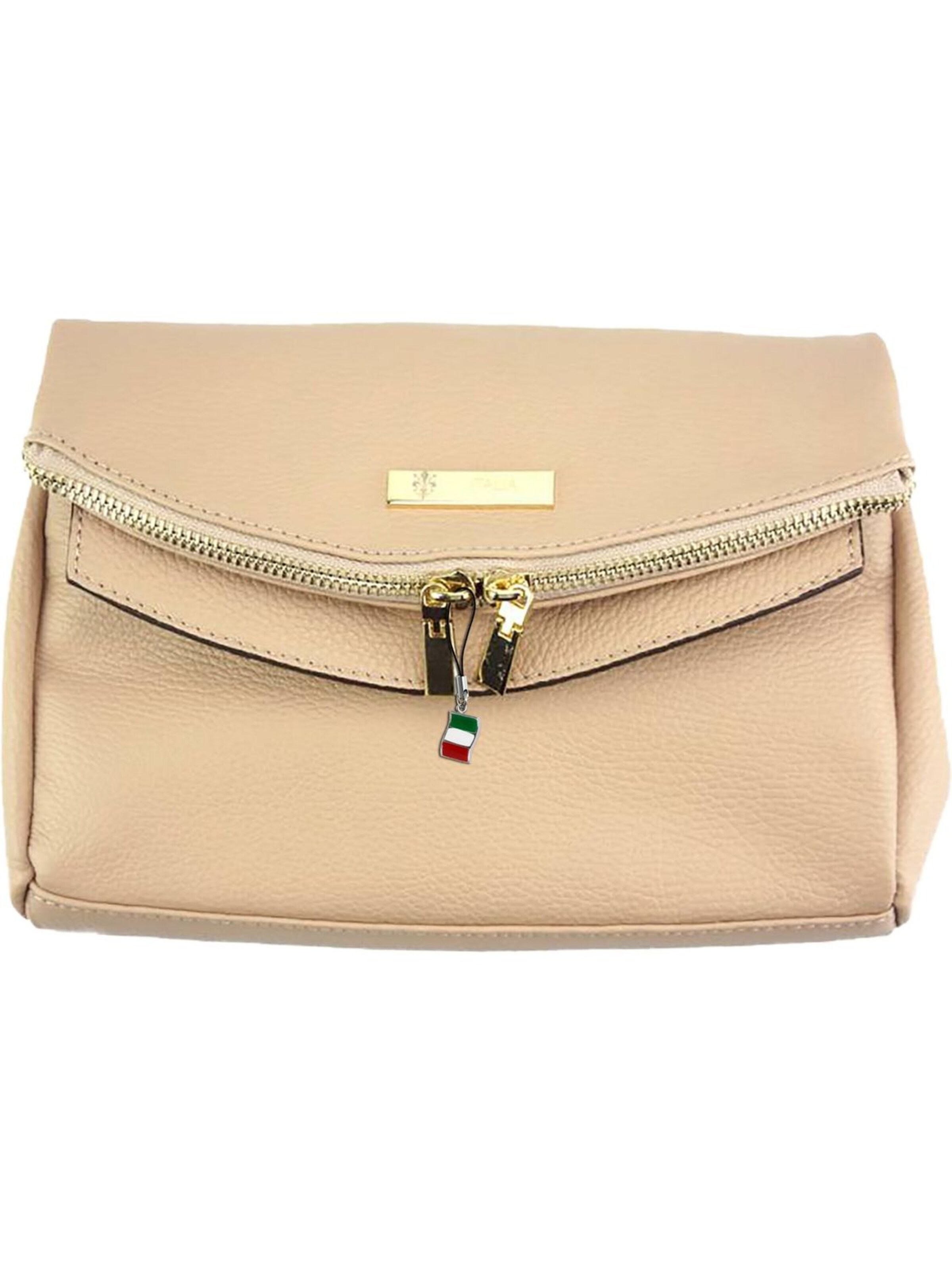 Florence Schoudertas in Roze: voorkant