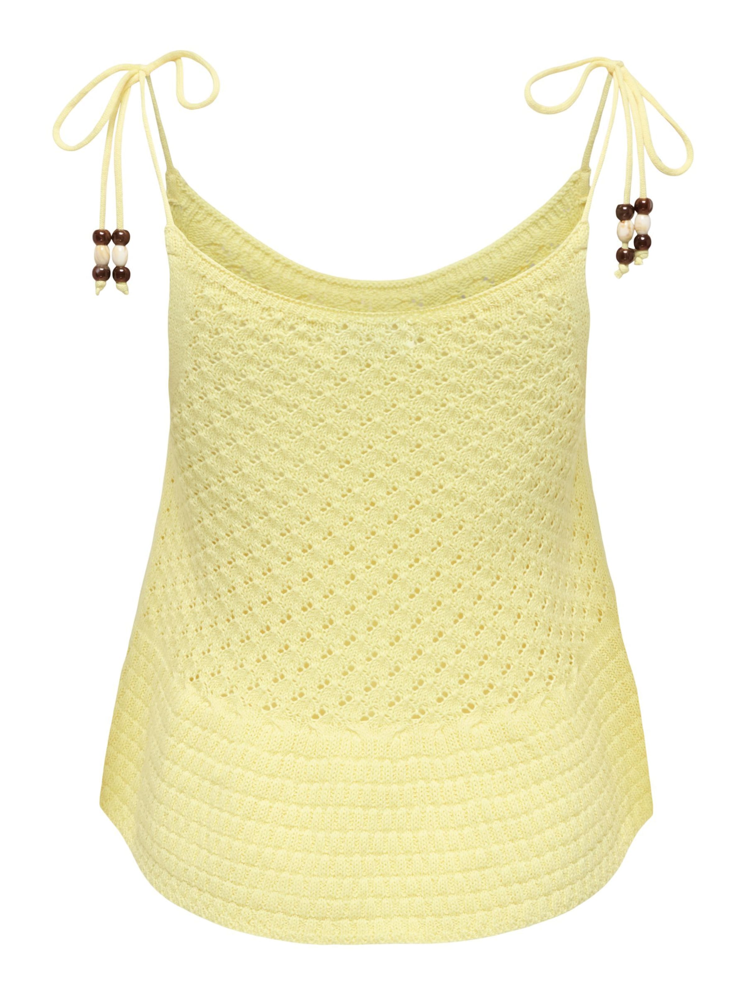 JDY - Top de punto 'JDYGreta' en amarillo