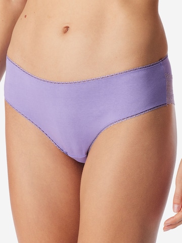SCHIESSER Slip ' Modern Multi ' in Blauw: voorkant