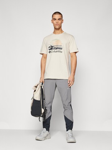 Tricou funcțional 'Path Lake' de la COLUMBIA pe bej