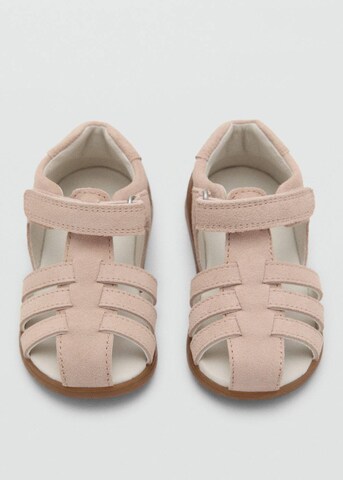 MANGO KIDS Sandale 'Tulum' in Pink