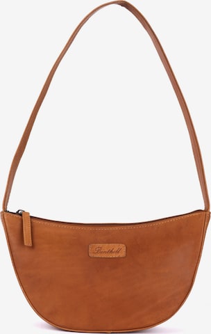 Benthill Schultertasche in Braun: Vorderseite