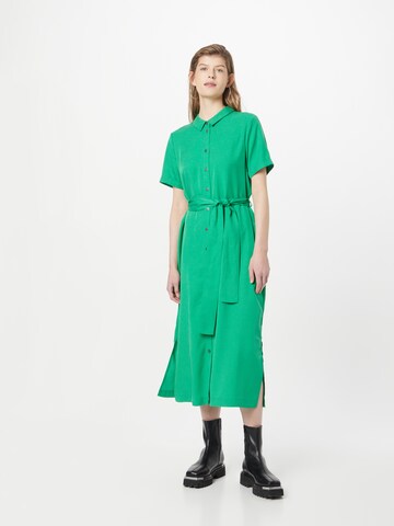 OBJECT Skjortklänning 'TILDA ISABELLA' i grön: framsida