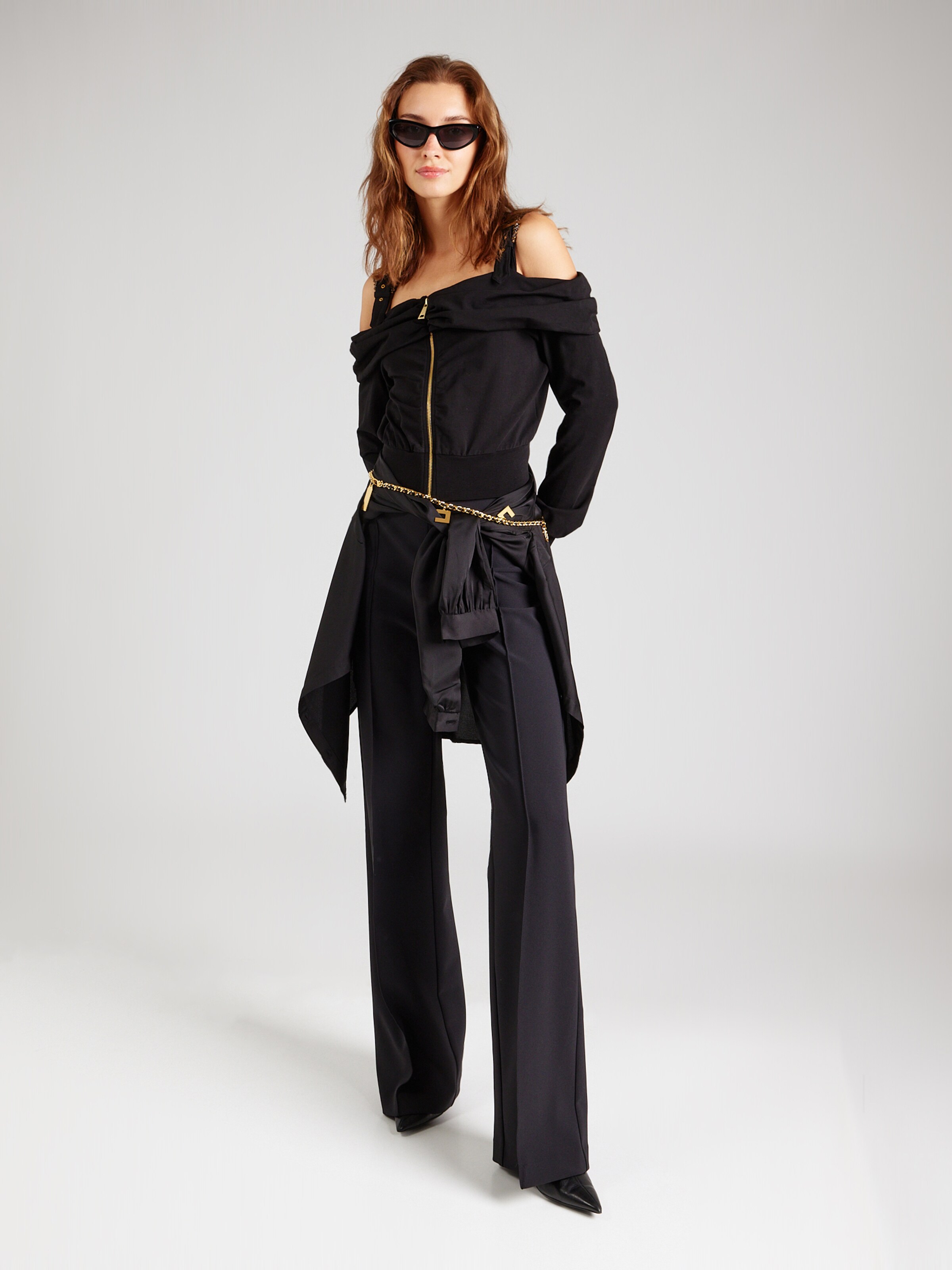 Veste de survetement Versace Jeans Couture en Noir ABOUT YOU