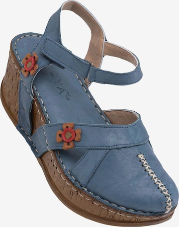 Limoya - Sandalias 'Katlyn' en azul: frente