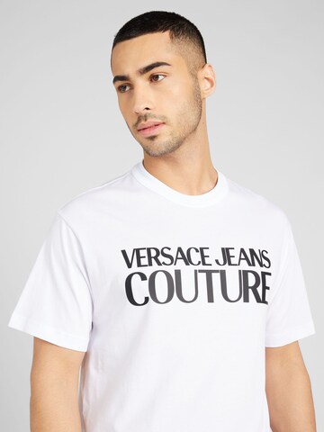 T-Shirt Versace Jeans Couture en blanc