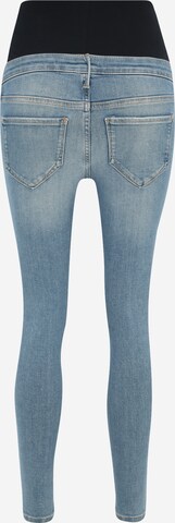 River Island Maternity Slimfit Jeans 'MOLLY' in Blau