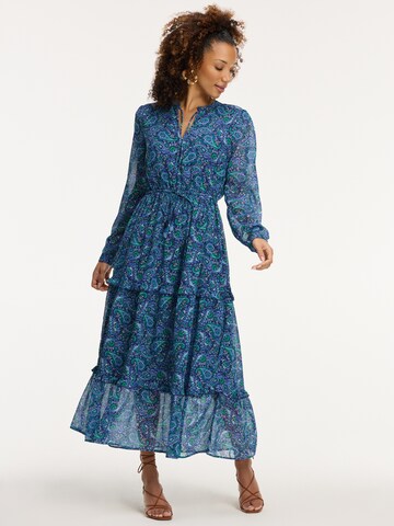 Abito camicia di Shiwi in blu