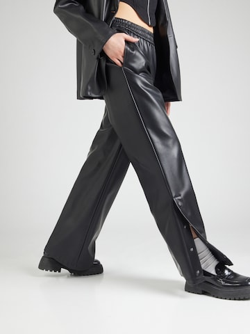 Karo Kauer - Pierna ancha Pantalón en negro
