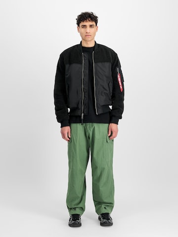 ALPHA INDUSTRIES Normální Kapsáče – zelená: přední strana