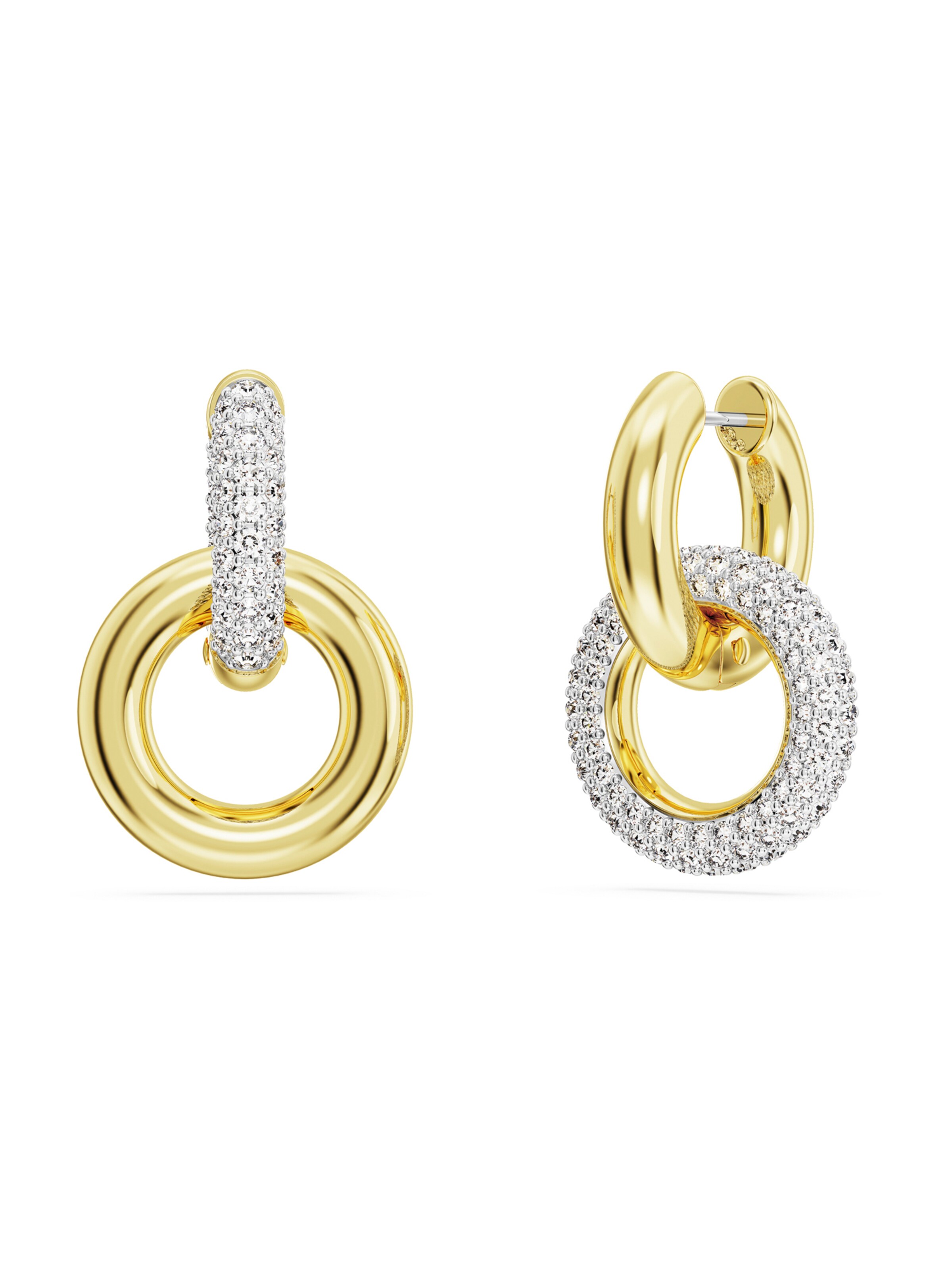 Swarovski Øreringe 'Dextera' i guld