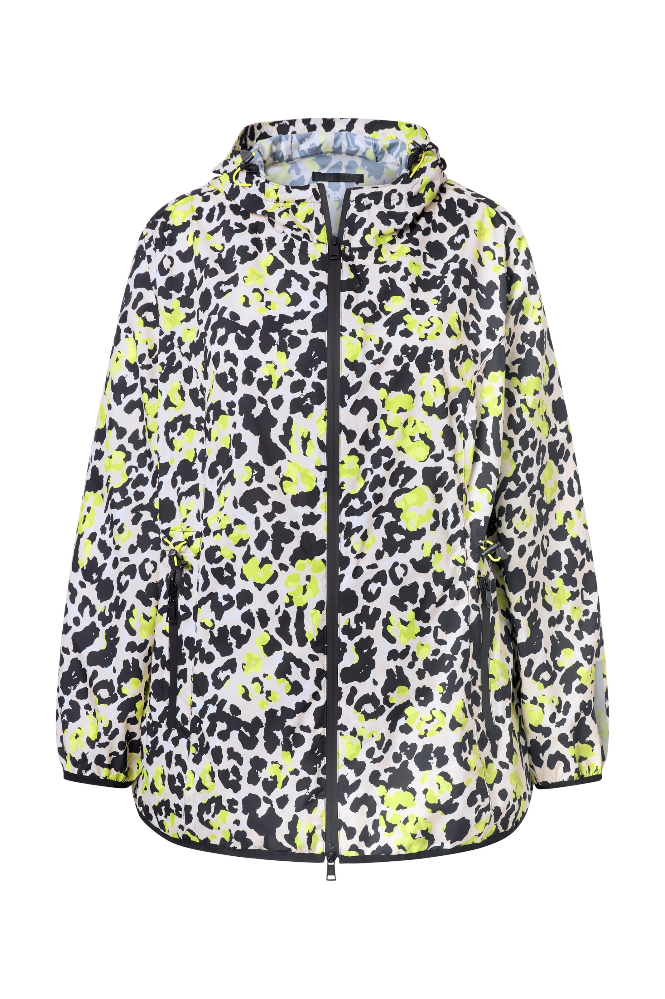 Ulla Popken Tussenjas in Groen: voorkant