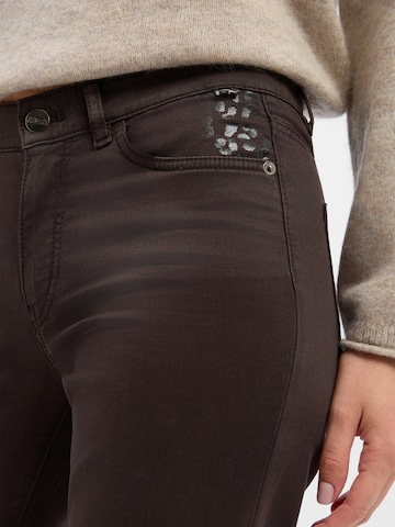 Regular Pantalon ' Faro ' Marc Cain en marron