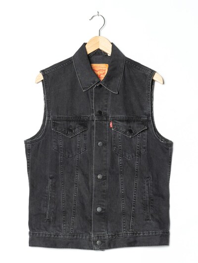 LEVI'S Jeansweste in L-XL in schwarz, Produktansicht