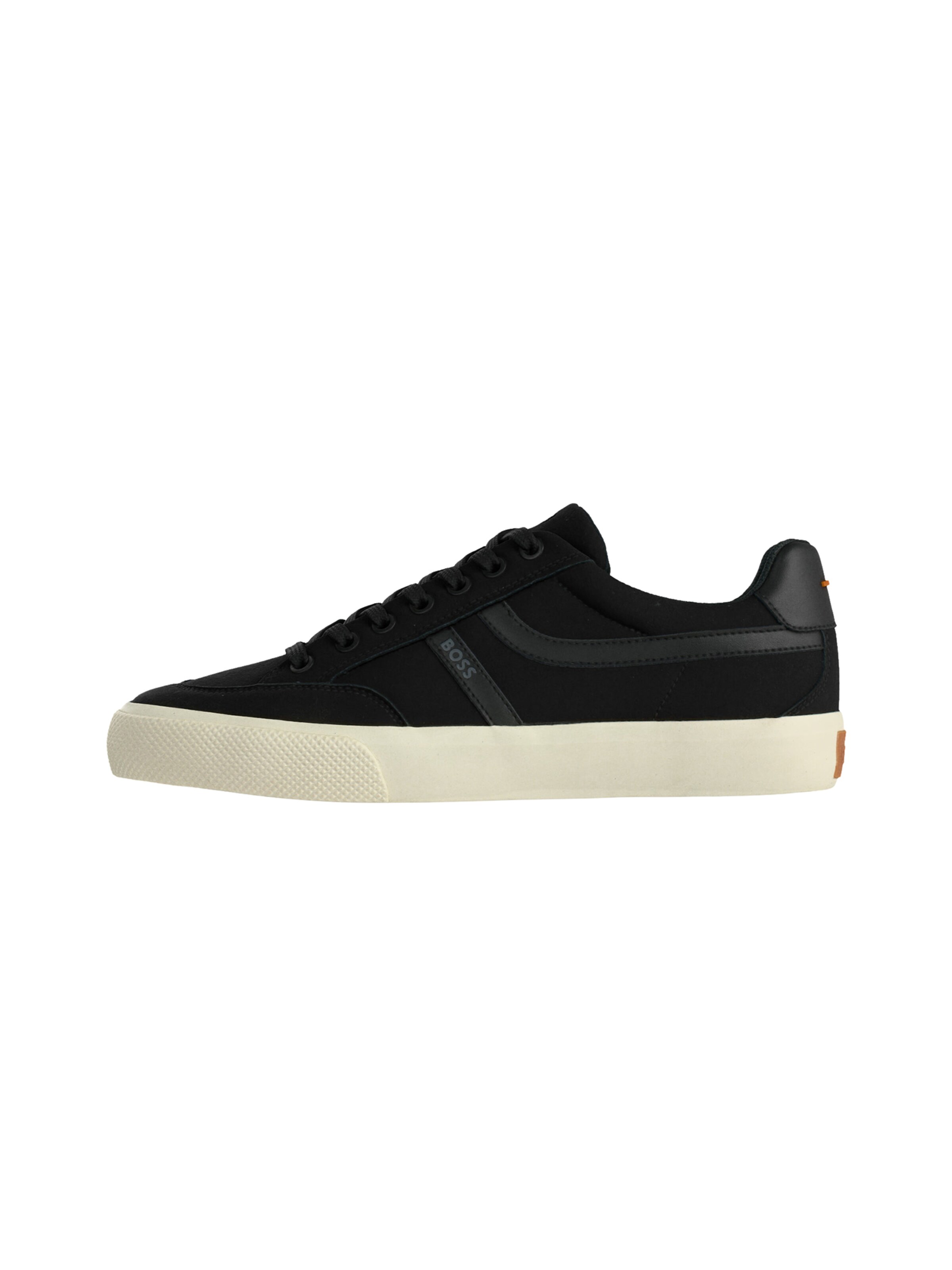 Baskets basses 'Aiden' BOSS en noir : devant