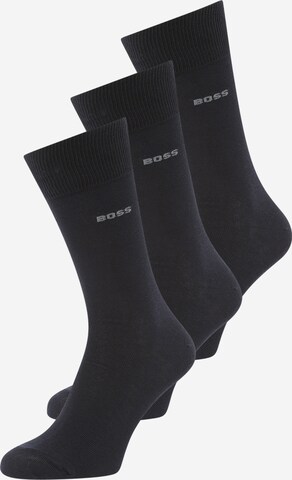BOSS Ponožky – modrá: přední strana