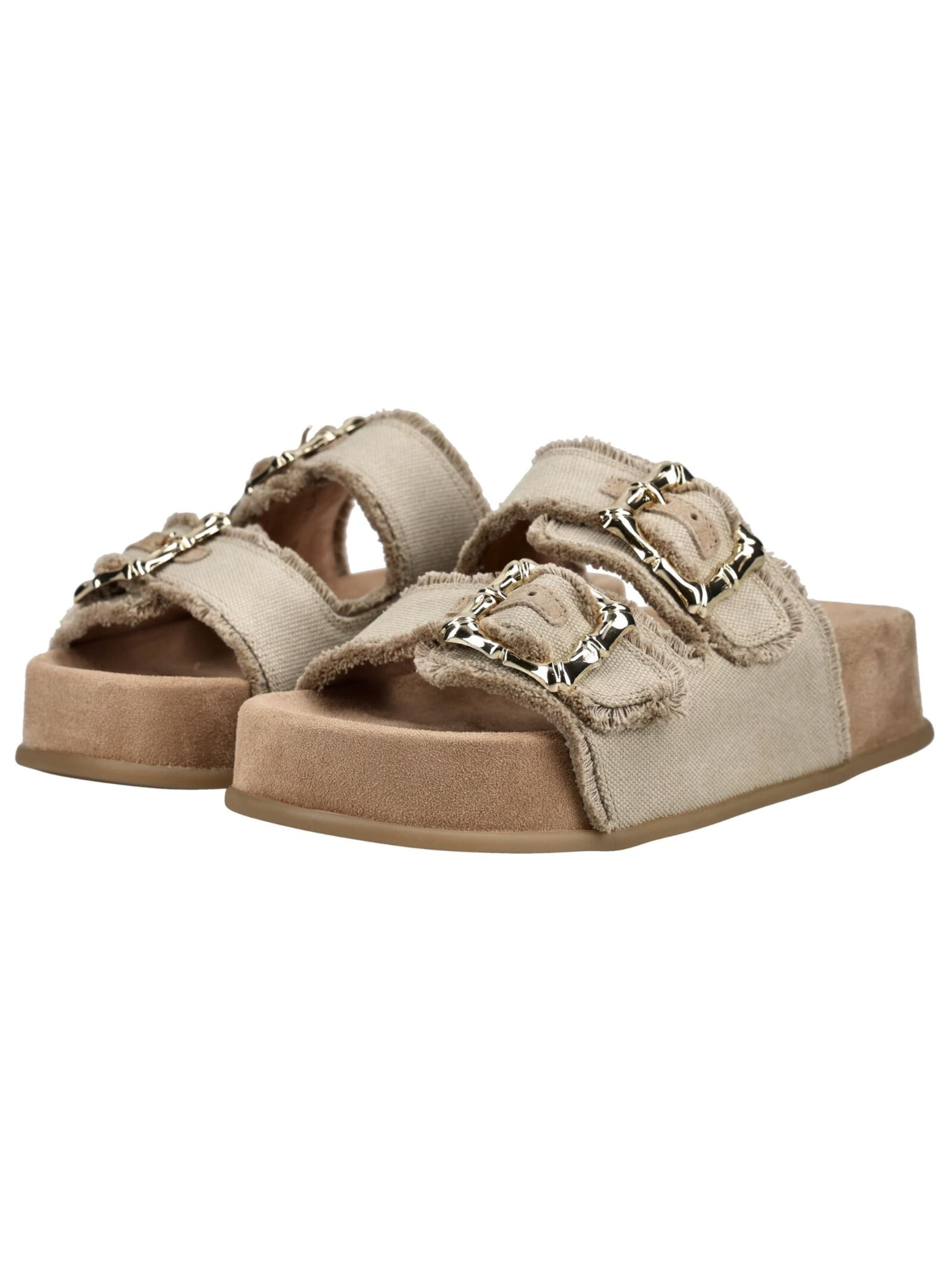 Paul Green Mule in Beige