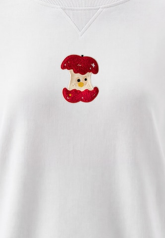 MYMO Sweatshirt in White