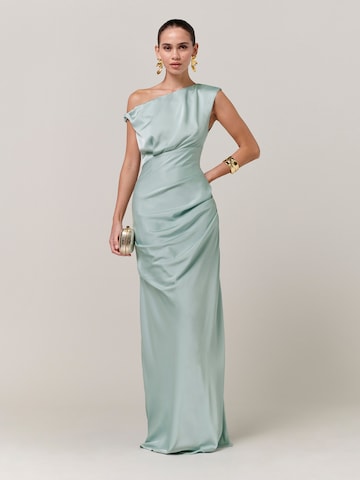 žalia Sável Vakarinė suknelė 'Justina'