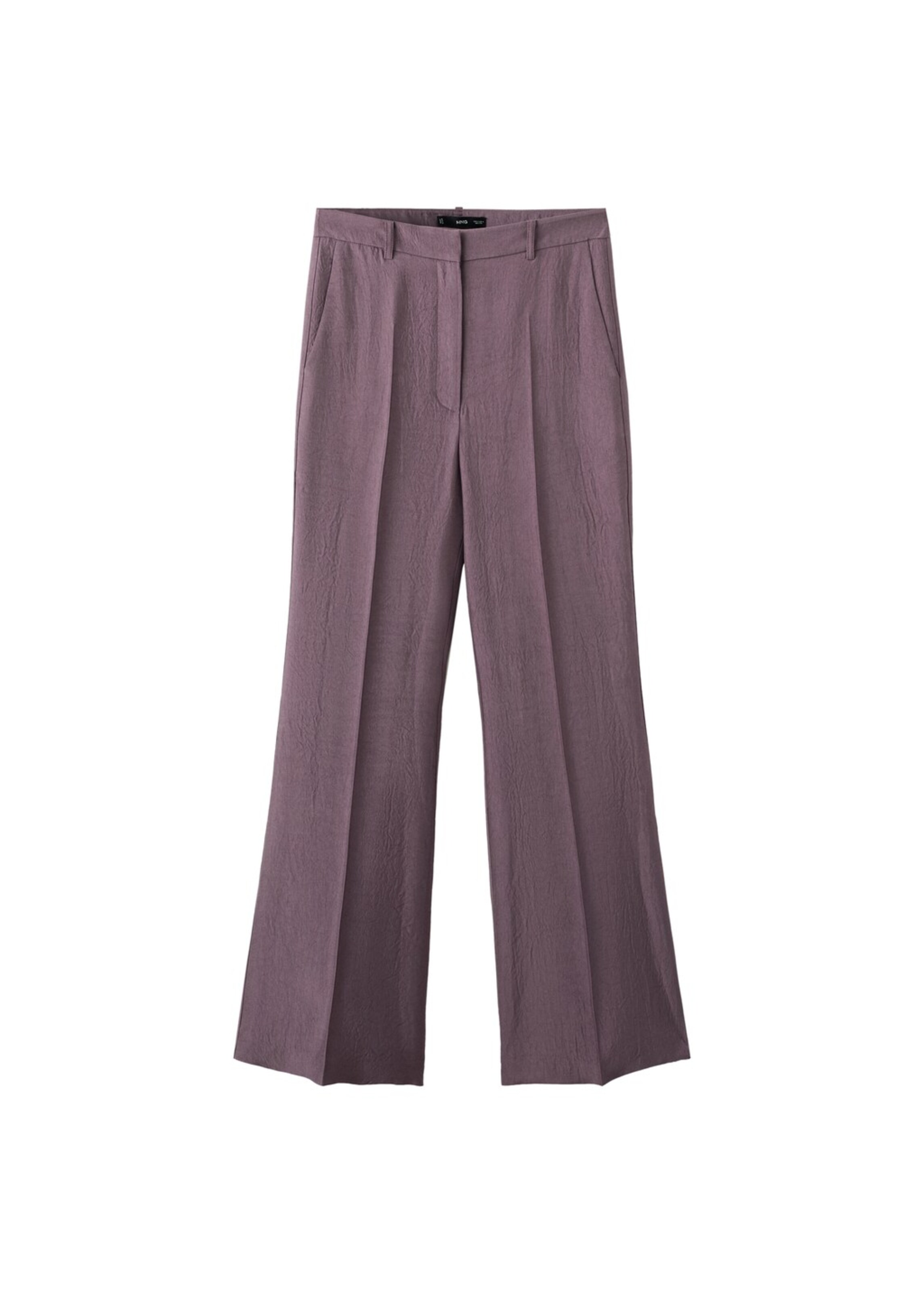 MANGO Regular Hose in Lila: Vorderseite