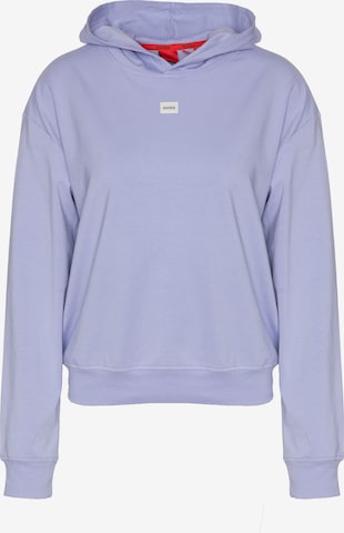 HUGO Sweatshirt in Purple: front