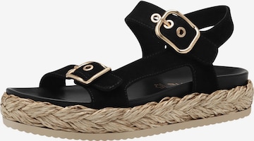 Tamaris Sandale in Schwarz: Vorderseite