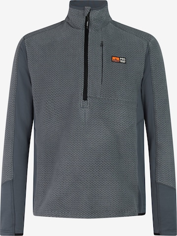 Sweat de sport 'PRTCalgary' PROTEST en gris : devant